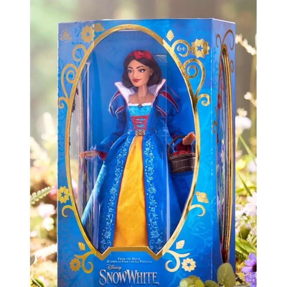 Disney Parks Snow White Collector Doll 16" Live Action Limited Edition New